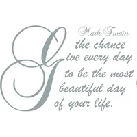 KOMAR Deko-Sticker Beautiful 100 cm x 70 cm