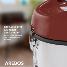 Arebos Industriestaubsauger 2300W rot