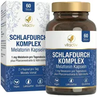 Vitactiv Schlafdurch Komplex Kapseln 60 St.