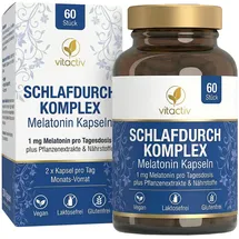 Vitactiv Schlafdurch Komplex Kapseln 60 St.