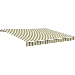 Gelenkarmmarkise WISMAR "Classic", grün, B:450cm H:25cm, Polyacryl, Markisen