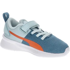 Puma Unisex Baby Flyer Runner V Inf Sneaker, Blue Horizon-Frosted Dew-Flame Flicker, 24 EU