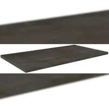 VCM Arbeitsplatte Esilo 120 x 2,8 x 60 cm anthrazit