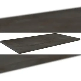 VCM Arbeitsplatte Esilo 120 x 2,8 x 60 cm anthrazit