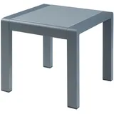 casa.pro Outdoor-Beistelltisch Avise Aluminium Glas Anthrazit