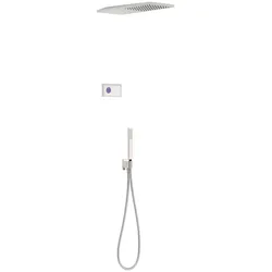 Tres Slim Exclusive, Elektronisches Showerset, Edelstahloptik