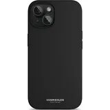 VONMÄHLEN iPhone 15 Silikon Case schwarz