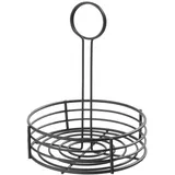 HENDI Gewürzständer Rund 16,5 x 16,5 x 21,5 cm Schwarz