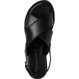 TAMARIS Sandalette Damen, Blockabsatz schwarz,EU 38