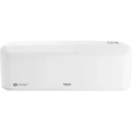 Camry CR 7753 Luftschleier mit LED-Display & Fernbedienung - 2000 W, Weiß