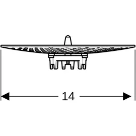 Geberit Urinal-Ablaufsieb (116059SN1)