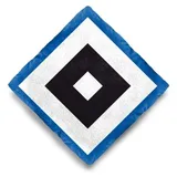 Hamburger SV Dekokissen mehrfarbig Unisex 50 x 50 cm