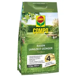 COMPO Rasen Langzeit-Dünger Perfect 12 kg für 480 m2