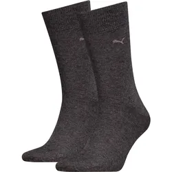 Socken Herren 2er Pack Bequem sitzend grau|grau 47/49