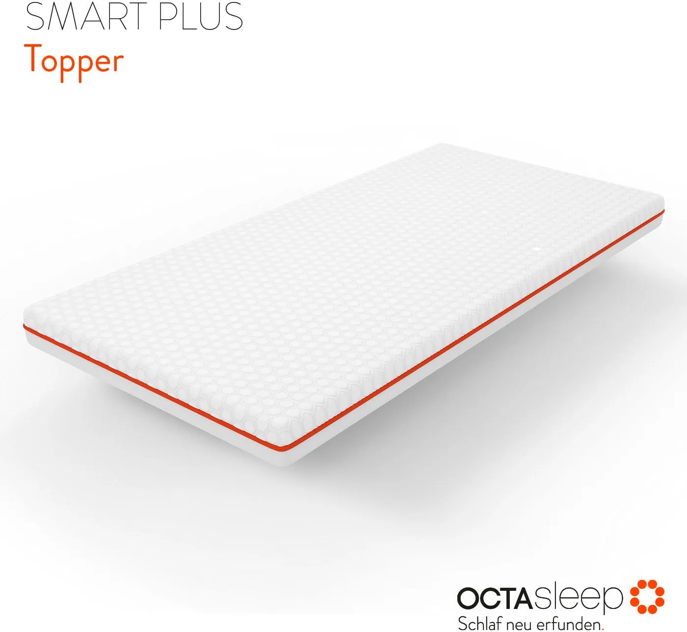 Topper OCTASLEEP "Octasleep Smart Plus Topper" Gr. flexibel, B/L: 160cm x 200cm (), weiß OCTAspring Aerospace Technologie