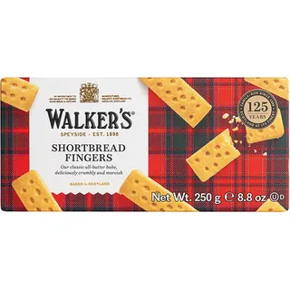 Walkers Shortbread Ltd. Walkers Shortbread Shortbread Fingers, 1er Pack (1 x 250 g Karton)