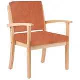 einrichtungsdesign24 Stuhl für Schwergewichtige mit Armlehnen bis 250kg Alexander XXL 1 St