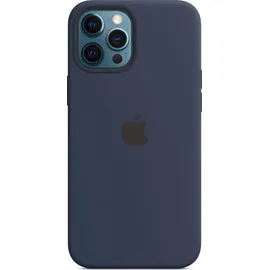 Apple iPhone 12 Pro Max Silikon Case mit MagSafe dunkelmarine