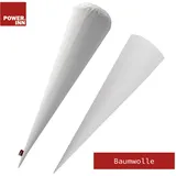 POWER INN® Schultütenkissen Baumwolle ca. 70 cm + Papprohling 70 cm