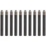 10er-Set Zündstäbe für 3in1-Feuerstarter mit Notfall-Pfeife & Kompass