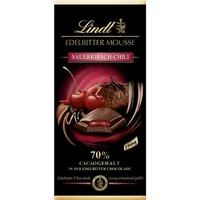Lindt Edelbitter Mousse Schokolade 3 Packungen 150 g