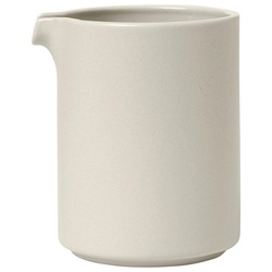 BLOMUS Milchkännchen Pilar Milchkännchen Milchkanne Kanne Krug Keramik Moonbeam 280 ml, 0,28 l, (kein-set) weiß