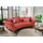 Home Affaire Big-Sofa HOME AFFAIRE "Tassilo geschwungene Formensprache, bequem, Mega Sofa, Breite 350cm", orange (koralle), B:350cm H:95cm T:110cm, 100% Polyester, Sofas, Big-Sofa