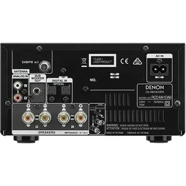 Denon D-M41DAB silber/schwarz