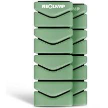 NEOLYMP Pilates Gewichtsmanschetten 2er Set verstellbar 1 kg Grün Matcha