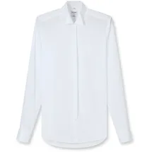 Olymp Herren, Smokinghemd weiß, weiß, NOS