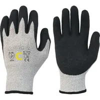 Leipold Schnittschutzhandschuhe Solidstar 1443 Gr.9 grau/schwarz EN 388 PSA II 12 PA