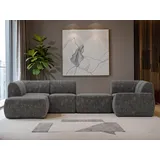 beautysofa Modularecke mit USB MALMO U