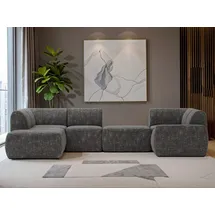 beautysofa Modularecke mit USB MALMO U