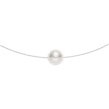 Steel_art Collier Florere Single Silberfarben Edelstahl 42cm