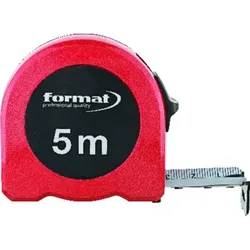 Taschenbandmaß Alu 5m x 25mm weiß