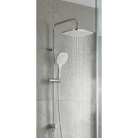 Primaster Duschsystem mit Druckumsteller Water Stream new chrom