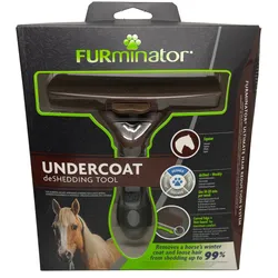 FURminator - Pflege Werkzeug für Pferde - Fellwechselbürste