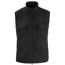 normani Outdoor Sports Herren Outdoor Weste Deer in Schwarz | Gr.: XXL