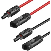 Logilink PHC0101 MC4/M zu MC4/F Verlängerungskabel Kabellänge 2 m