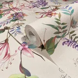 Marburg Vliestapete Flora 2 Floral Natur Beige-Grün FSC®