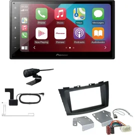 EHO Pioneer SPH-DA160DAB 2-DIN Autoradio CarPlay Android Auto Bluetooth DAB USB passend für Suzuki Swift IV ab 2010 schwarz