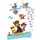 Herding Paw Patrol 2632205063 - Flanell-Bettwäsche, 40x60 cm + 100x135 cm, 100% Baumwolle