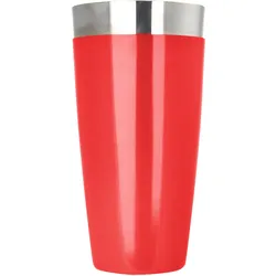 Boston Shaker rot - Edelstahl, Vinylüberzug (850ml) - Rot