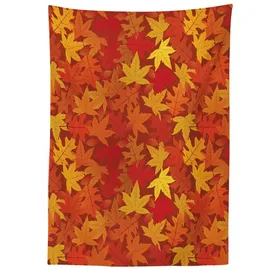 ABAKUHAUS Tischdecke eckig 140 x 170 cm Dunkelorange