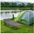 Outsunny Campingliege Feldbett Grau