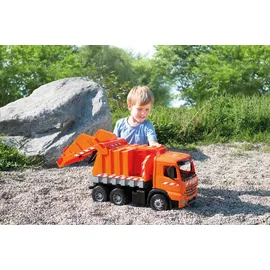 Lena LENA® Giga Trucks, Müllwagen Arocs mit Aufklebern, L/B/H 71x29x37 cm