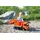 Lena LENA® Giga Trucks, Müllwagen Arocs mit Aufklebern, L/B/H 71x29x37 cm