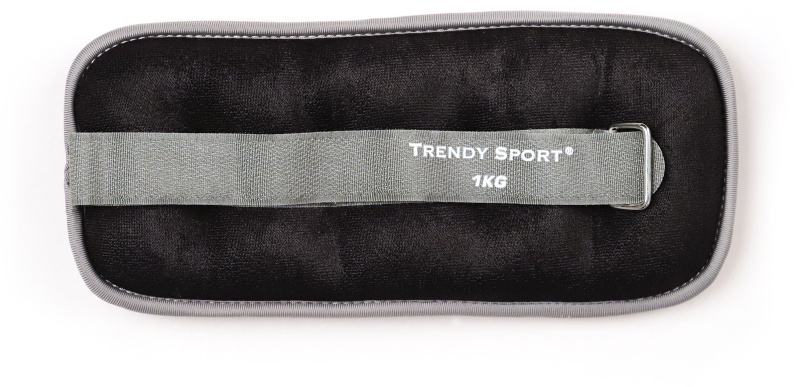 TRENDY SPORT Ankle and Wrist Gewichtsmanschette schwarz 1 kg