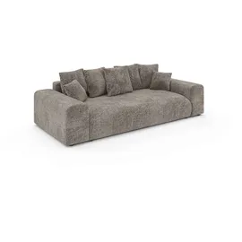 Home Affaire Big-Sofa 3-Sitzer Polyester Grau