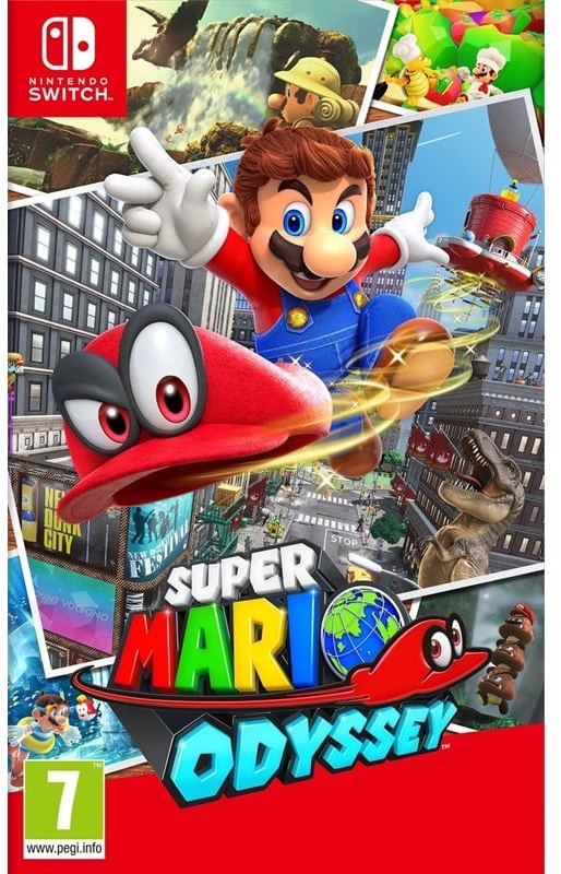 Super Mario Odyssey - Switch - Platformer - PEGI 7